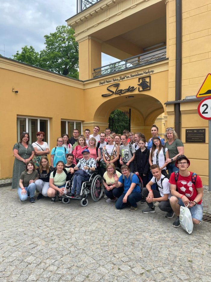 Delegacja z naszej szkoły.