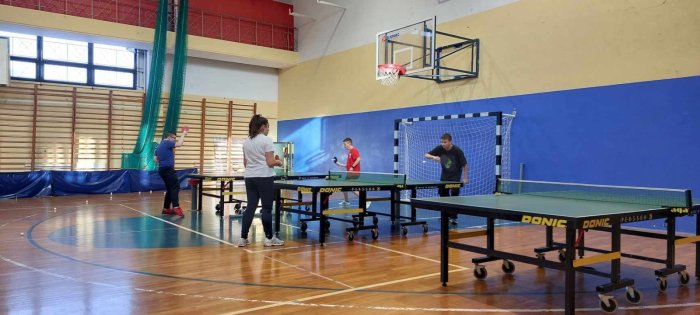 Uczniowie podczas konkursu.