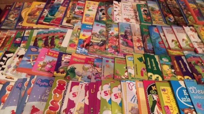 Książeczki przekazane na rzecz chorego Wiktorka.