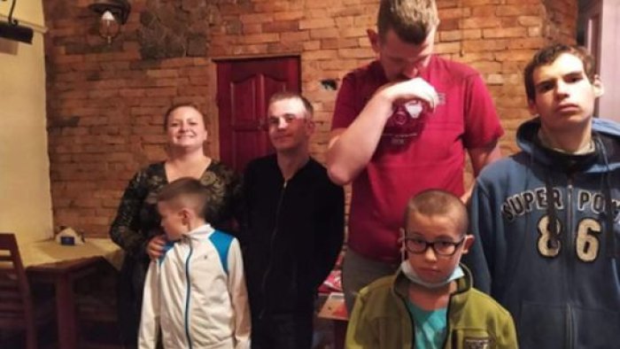 Podopieczni internatu na spotkaniu autorskim z Panią Dominiką Tomaszek-Semik.