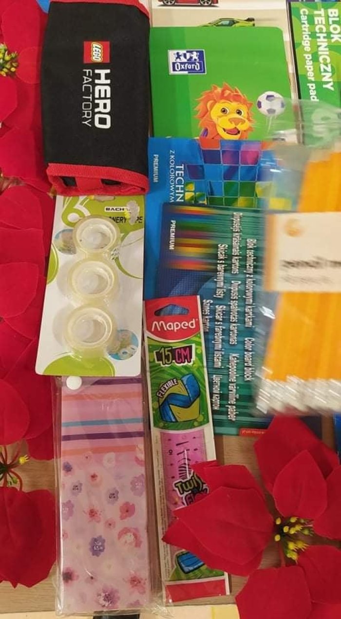 Prezenty od Mikołąja.